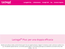 Tablet Screenshot of lactogalplus.com
